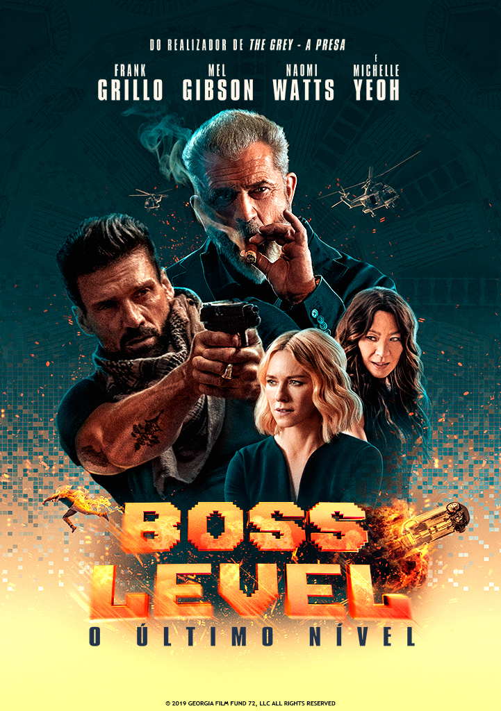 Capa Boss Level - O Último Nível