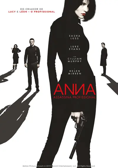 Capa Anna - Assassina Profissional