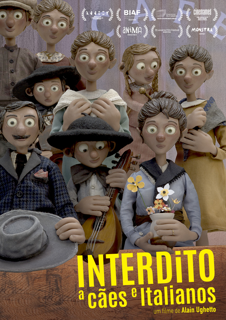Capa Interdito a Cães e Italianos (VO)