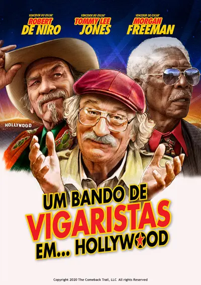 Capa Um Bando De Vigaristas Em ... Hollywood