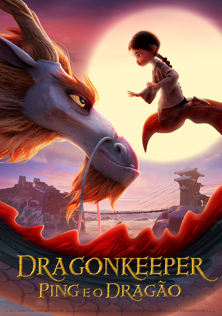 Capa Dragonkeeper - Ping e o Dragão (VP)