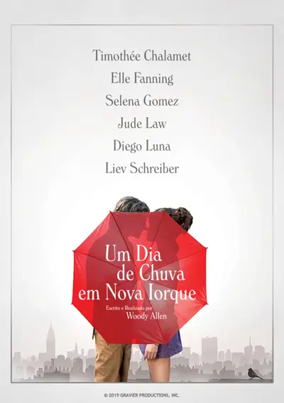Capa Um Dia De Chuva Em Nova Iorque