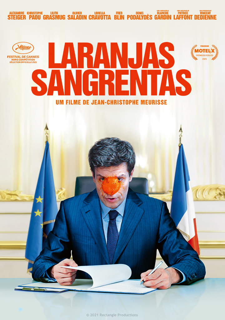Capa Laranjas Sangrentas