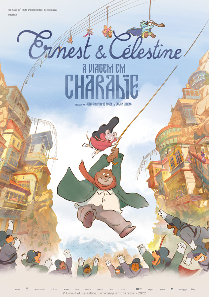 Capa Ernest E Célestine A Viagem Em Charabie (VP)