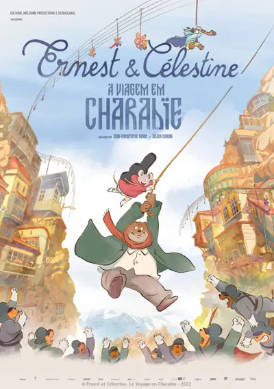 Capa Ernest E Célestine A Viagem Em Charabie (VP)