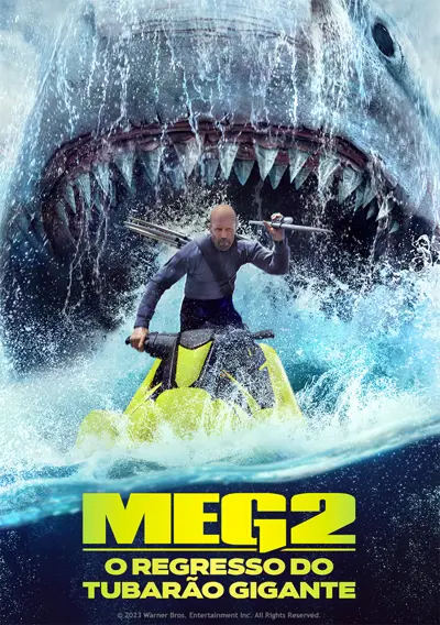 Capa Meg 2: O Regresso do Tubarão Gigante