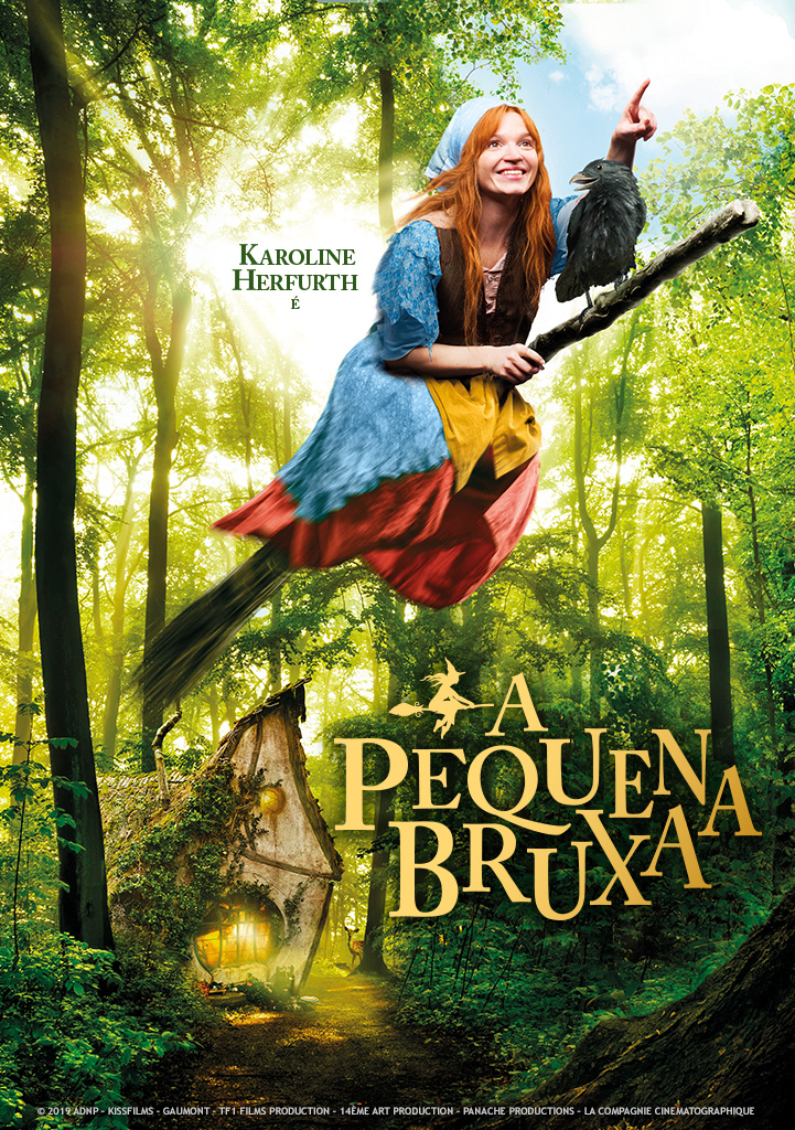 Capa A Pequena Bruxa