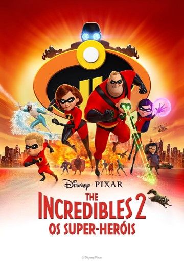 Capa The Incredibles 2: Os Super-Heróis (VP)