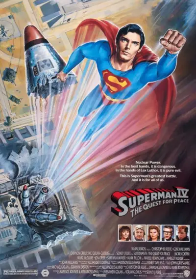 Capa Superman IV - Em Busca da Paz