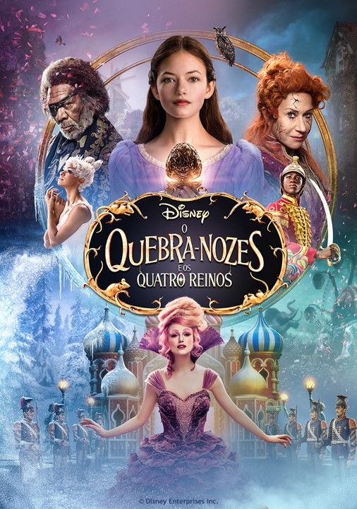 Capa O Quebra-Nozes e os Quatro Reinos (VP)
