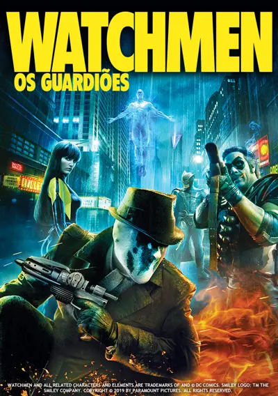 Capa Watchmen - Os Guardiões