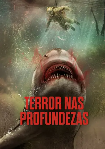 Capa Terror nas Profundezas