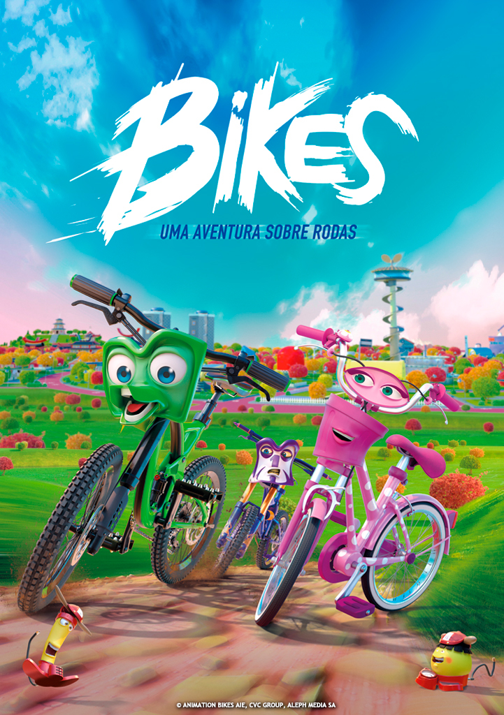 Capa Bikes - Uma Aventura Sobre Rodas (VP)