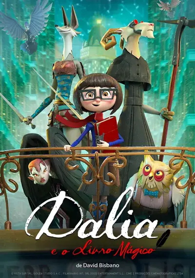 capa Dalia e o Livro Mágico (VP)