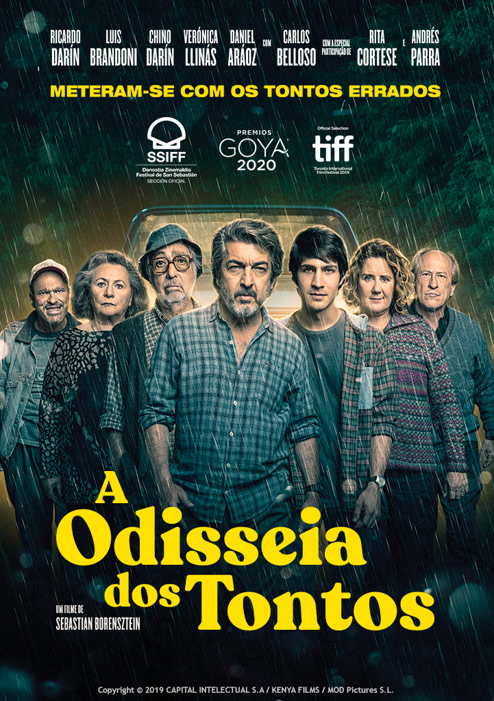Capa A Odisseia dos Tontos