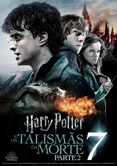 Capa Harry Potter e Os Talismãs da Morte - Part 2