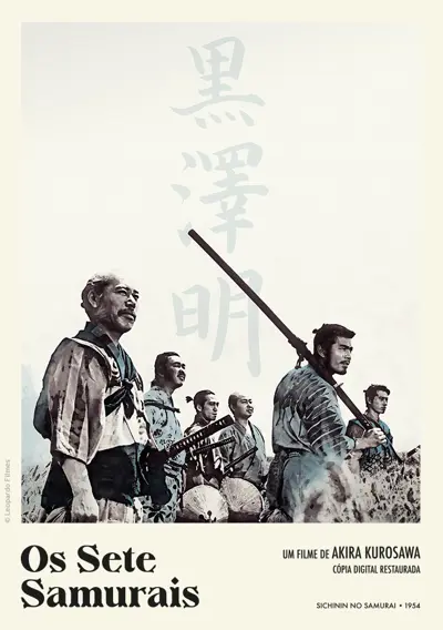 Capa Os Sete Samurais