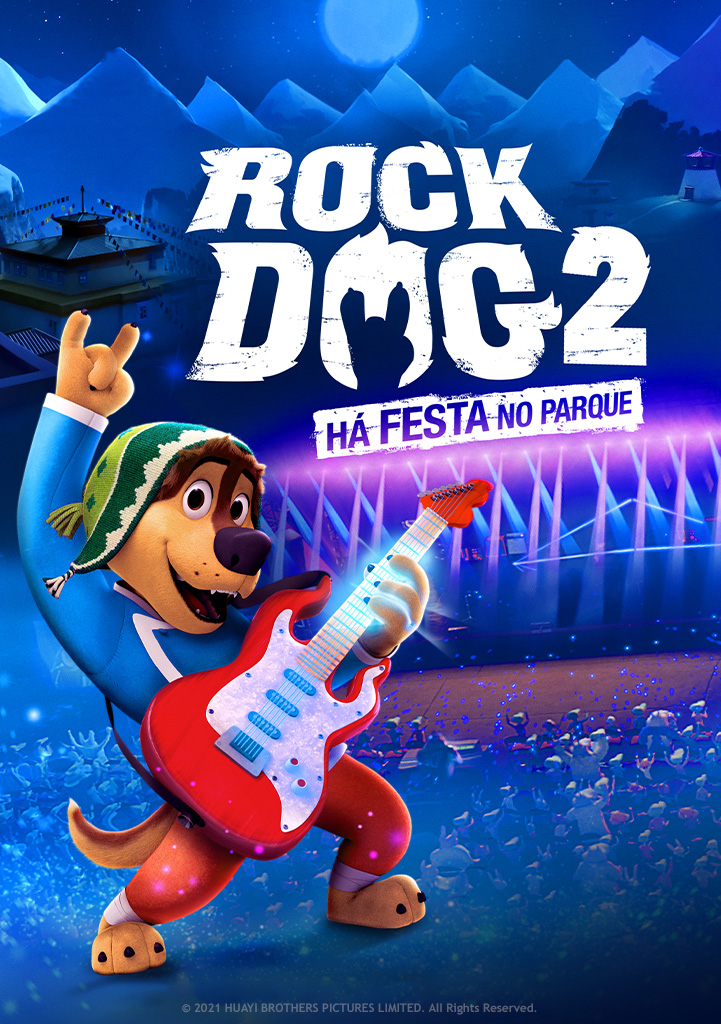 Capa Rock Dog 2 - Há Festa No Parque (VP)