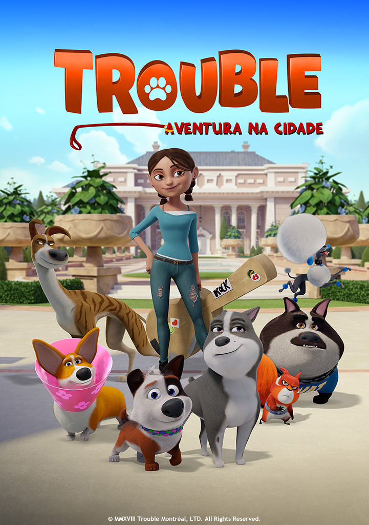 Capa Trouble: Aventura Na Cidade (VP)