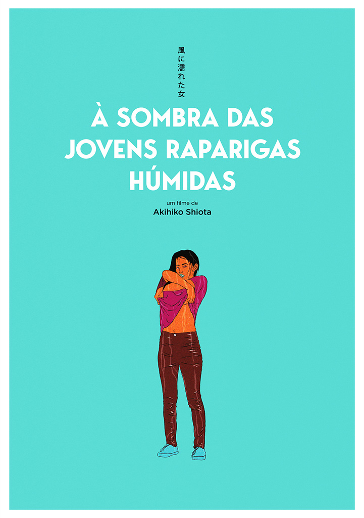 Capa À Sombra Das Jovens Raparigas Húmidas