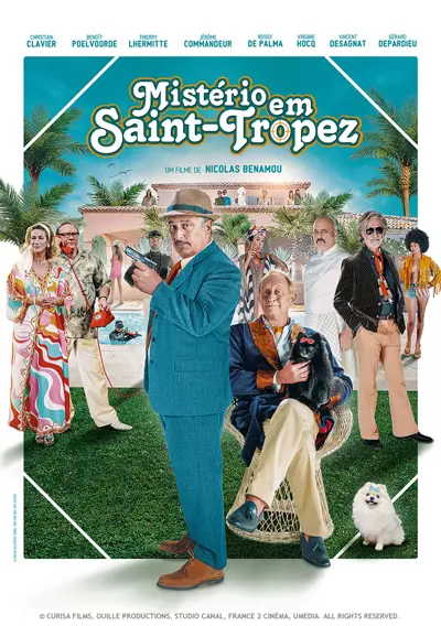 Capa Mistério Em Saint-Tropez