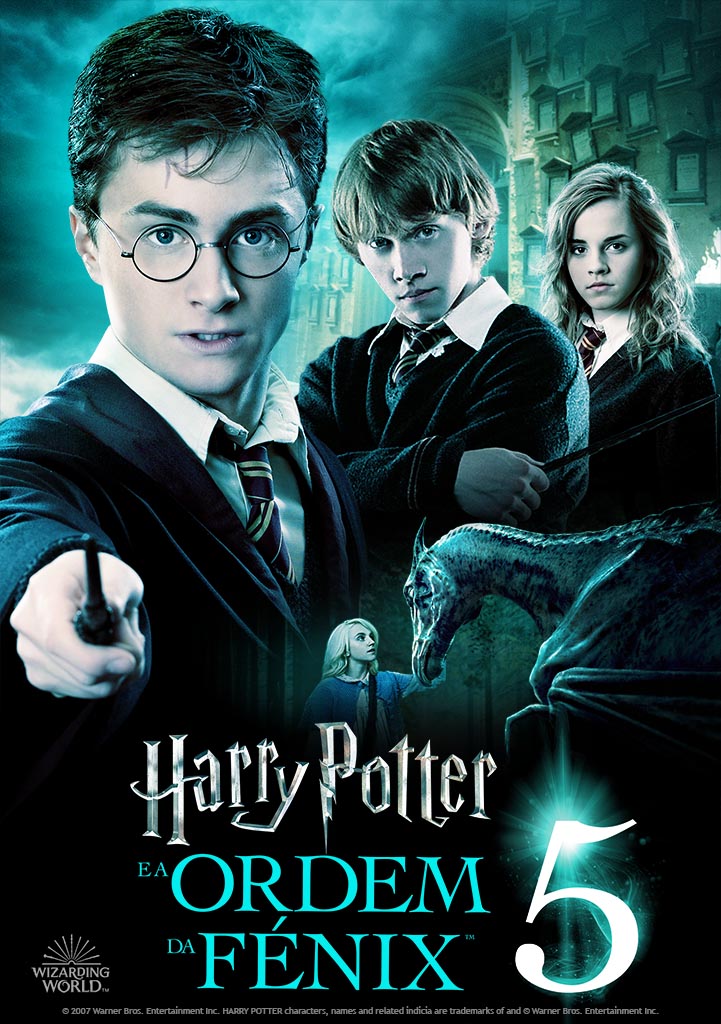 Capa Harry Potter e a Ordem da Fénix
