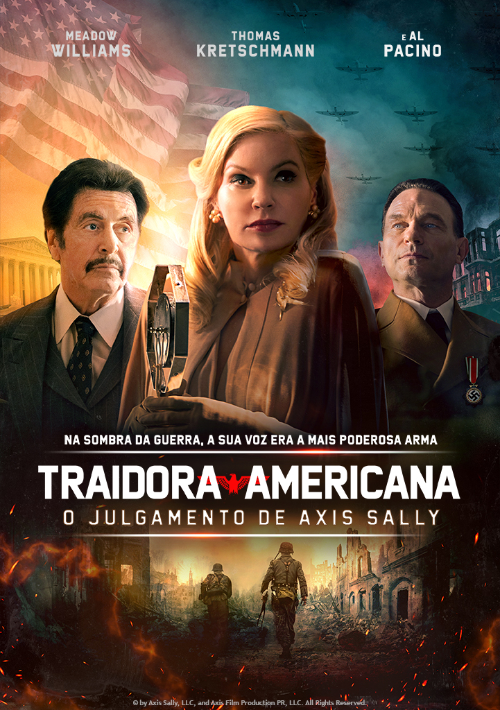 Capa Traidora Americana: O Julgamento de Axis Sally