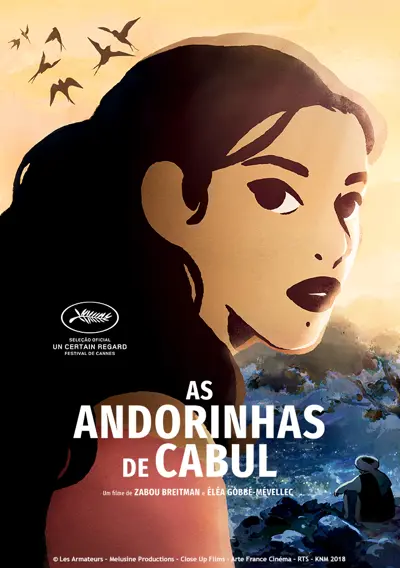 Capa As Andorinhas de Cabul (VO)