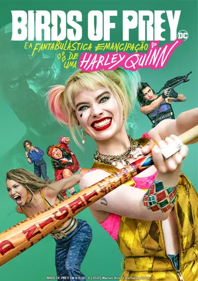 Capa Birds Of Prey (E A Fantabulástica Emancipação De Uma Harley Quinn)