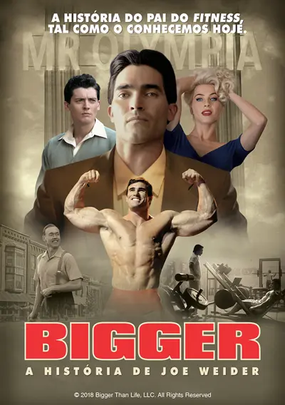 Capa Bigger: A História De Joe Weider