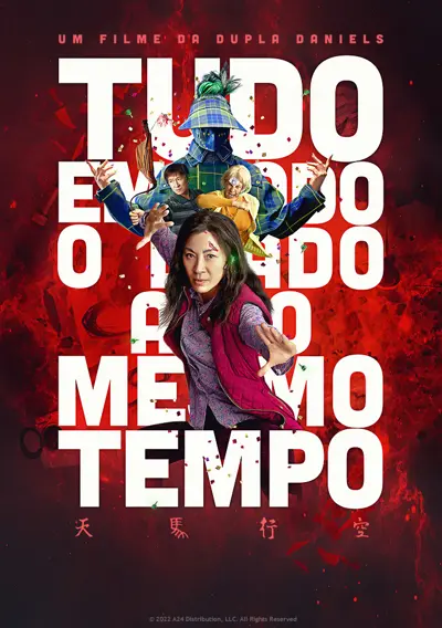 Capa Tudo Em Todo O Lado Ao Mesmo Tempo