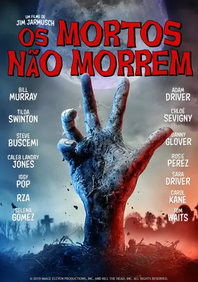Capa Os Mortos Não Morrem