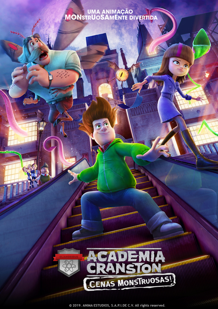 Capa Academia Cranston - Cenas Monstruosas! (VP)