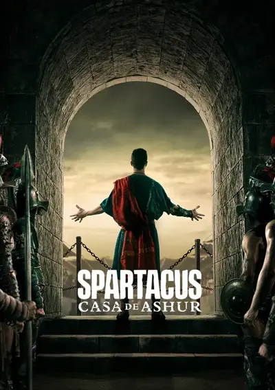 capa Spartacus: Casa de Ashur