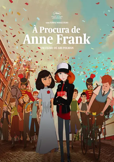 Capa À Procura de Anne Frank (VO)