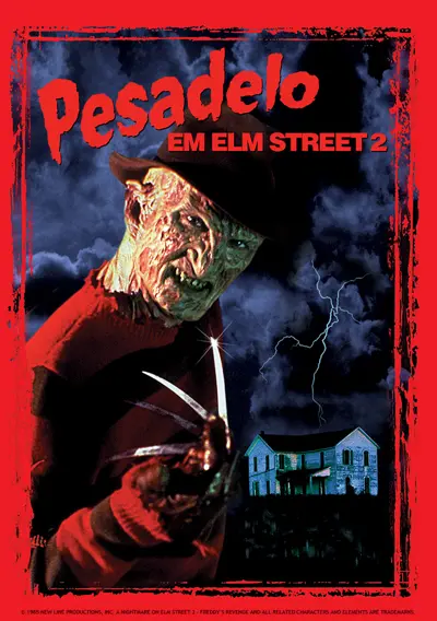 Capa Pesadelo em Elm Street 2