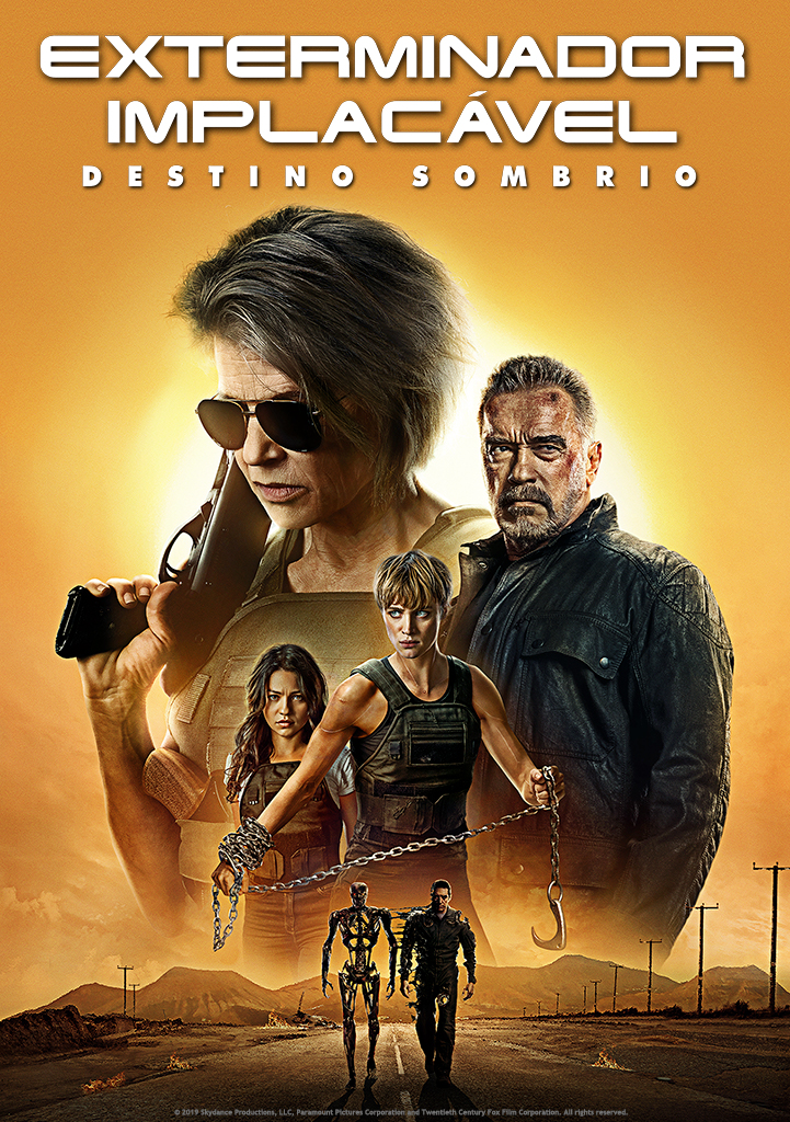 Capa Exterminador Implacável: Destino Sombrio