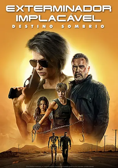 Capa Exterminador Implacável: Destino Sombrio