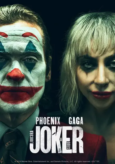 capa Joker: Loucura a Dois