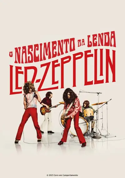 capa Led Zeppelin - O Nascimento da Lenda
