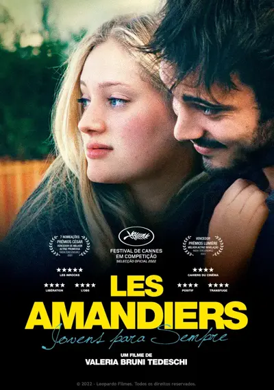 Capa Les Amandiers – Jovens para Sempre