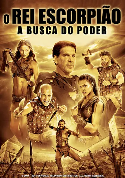 Capa O Rei Escorpião: A Busca do Poder