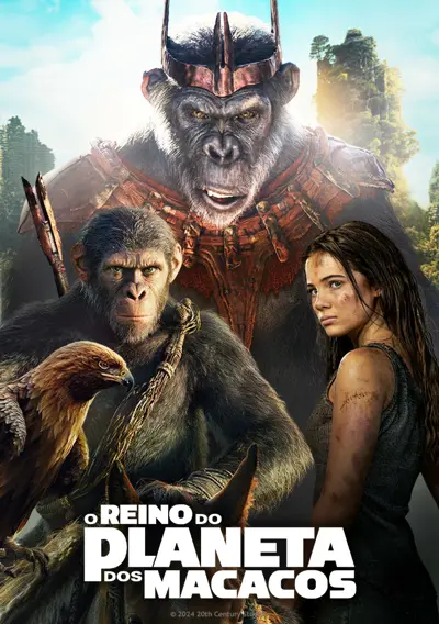 capa O Reino do Planeta dos Macacos