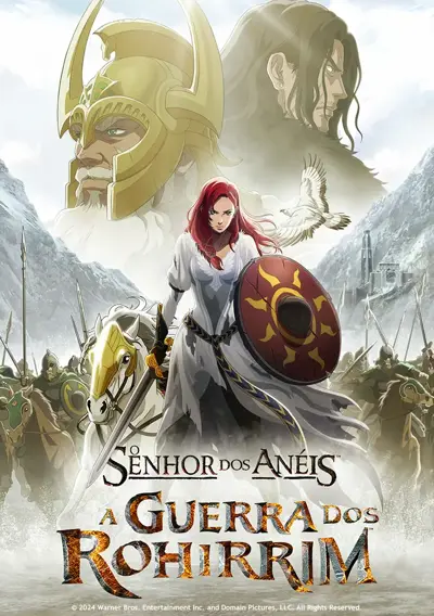 capa O Senhor dos Anéis: A Guerra dos Rohirrim (VO)