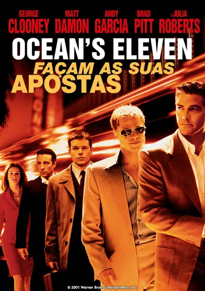 Capa Ocean´s Eleven - Façam as Vossas Apostas