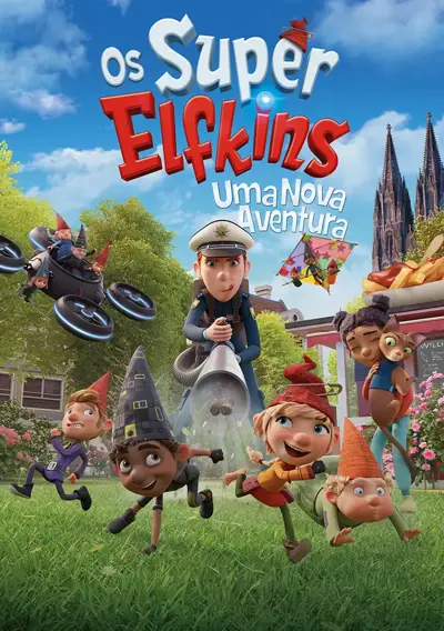 capa Os Super Elfkins - Uma Nova Aventura (VP)