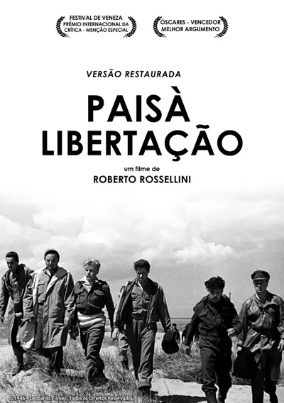 Capa Paisà - Libertação