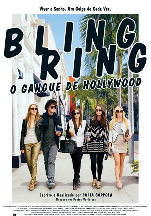 Capa Bling Ring: O Gangue de Hollywood