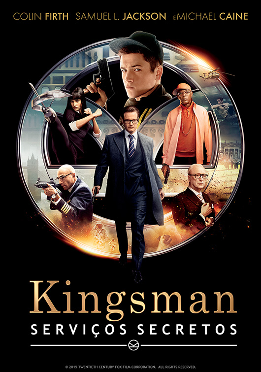 Capa Kingsman: Serviços Secretos