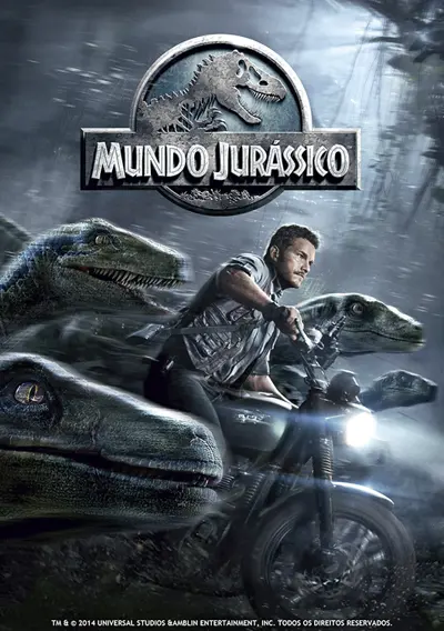 Capa Mundo Jurássico